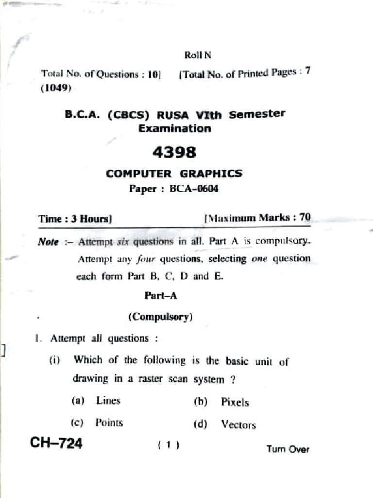 Computer Graphics 2018-2023 | PDF