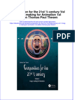 Ebook Composition For The 21St Century Vol 1 Image Making For Animation 1St Edition Thomas Paul Thesen Online PDF All Chapter