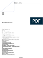 Bahan Ajar: Analisis Sistem Linier: Halaman 1/2