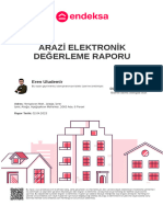 Arazi Elektronik Değerleme Raporu: Eren Uludemir