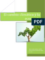 Cambio Climático y Economia