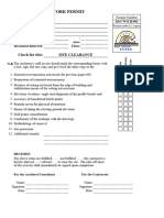 SD RF 119 A Inspection Checklist