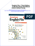 Download ebook American English File 1 Third Edition Multi Pack A Student Book Workbook Christina Latham Kenig online pdf all chapter docx epub 