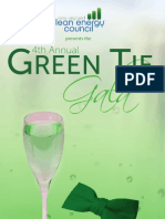 2011 Green Tie Gala Program Booklet PDF