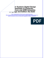 Ebook Computer Systems Digital Design Fundamentals of Computer Architecture and Arm Assembly Language 2Nd Edition Ata Elahi 2 Online PDF All Chapter