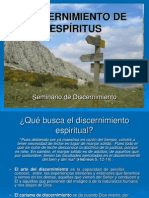 DISCERNIMIENTO DE ESPÍRITUS