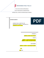 Guía de Elaboración Del Informe de Prácticas Lic Adm