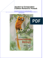 Ebook An Introduction To Conservation Biology 3Rd Edition Richard B Primack Online PDF All Chapter