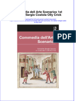 Commedia Dell Arte Scenarios 1St Edition Sergio Costola Olly Crick Online Ebook Texxtbook Full Chapter PDF