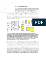 A Simple Inverter For Florescent Lamps