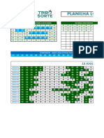 Plan Lotomania Tribo Da Sorte 70X15