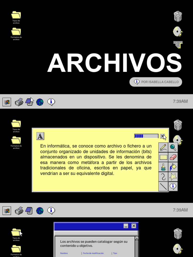 Tipos de Archivos en Informática | PDF | Archivo de computadora ...