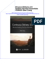Download ebook Continuous Delivery 2 0 Business Leading Devops Essentials 1St Edition Qiao Liang online pdf all chapter docx epub 