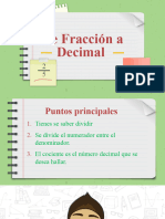 Clase Fracción A Decimal