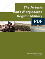 The Artesh Iran 'S Marginalized Regular Military