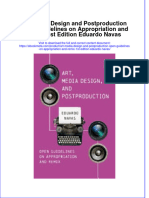 Ebook Art Media Design and Postproduction Open Guidelines On Appropriation and Remix 1St Edition Eduardo Navas Online PDF All Chapter