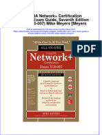 Ebook Comptia Network Certification All in One Exam Guide Seventh Edition Exam N10 007 Mike Meyers Meyers Online PDF All Chapter