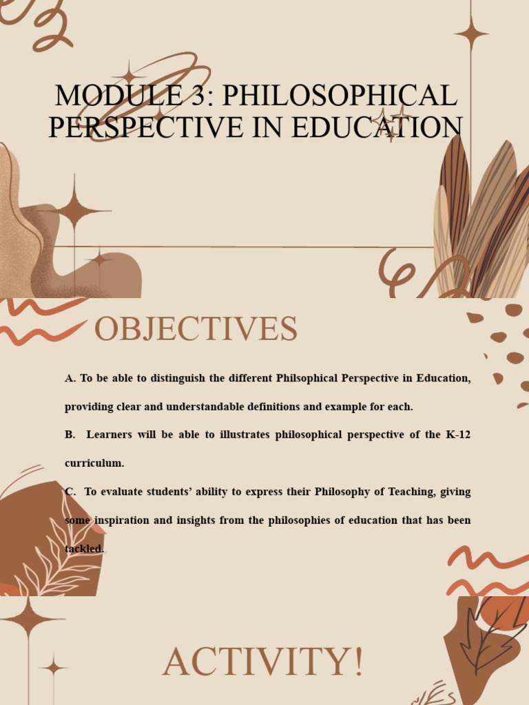 Philosophical Foundation Pdf Constructivism Philosophy Of