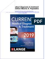 Current Medical Diagnosis Treatment 2019 58Th Edition Maxine A Papadakis Online Ebook Texxtbook Full Chapter PDF