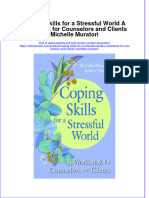 Download Coping Skills For A Stressful World A Workbook For Counselors And Clients Michelle Muratori online ebook  texxtbook full chapter pdf 