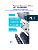 Corporate Financial Management Glen Arnold Deborah Lewis Online Ebook Texxtbook Full Chapter PDF