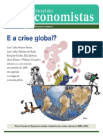 A crise global Jornal dos Economistas Revista Corecon