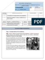 Nivelación 7 Grado Estadística