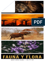 La Flora y La Fauna de África.