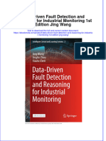 Data Driven Fault Detection and Reasoning For Industrial Monitoring 1St Edition Jing Wang Online Ebook Texxtbook Full Chapter PDF