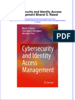 Ebook Cybersecurity and Identity Access Management Bharat S Rawal Online PDF All Chapter