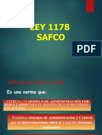 Ley 1178 Safco