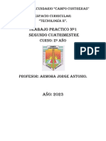 2º 5º Trabajo Practico Nº1 Segundo Cuatriestre 2023 Tecnologia 2