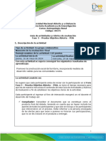 Guía de actividades y rúbrica de evaluación - Fase 5 - Prueba Objetiva Abierta - POA