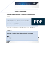 Unidad 2 DESARROLLO DEL ESPIRITU EMPRENDEDOR 2.5 A 2.7