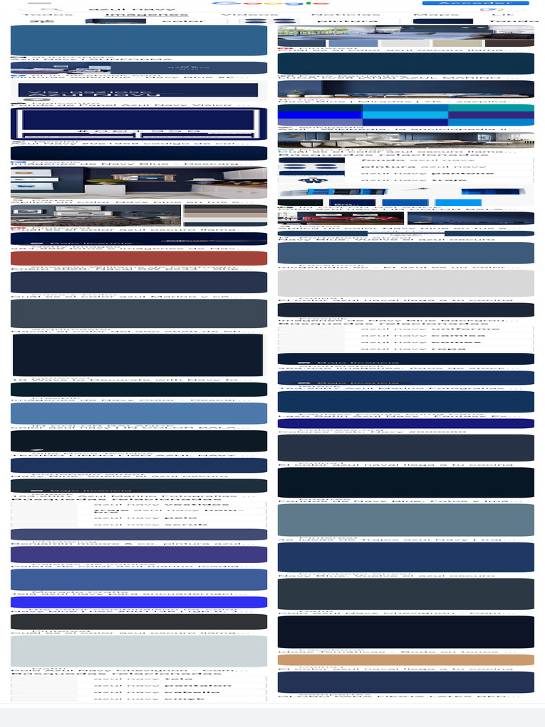 Guía del Color Azul Navy | PDF | Diseño gráfico | Percepción visual