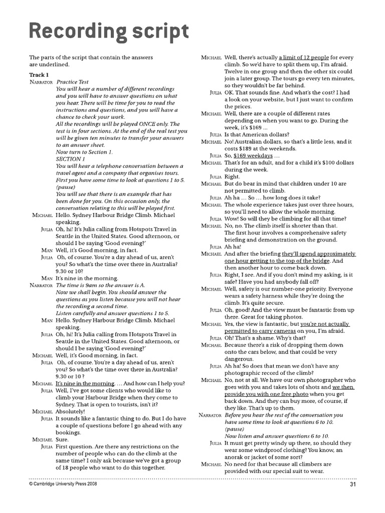 Test 6 Script | PDF