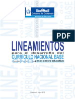 357855263 Lineamientos Para El Desarrollo Del Curriculo Nacional Base