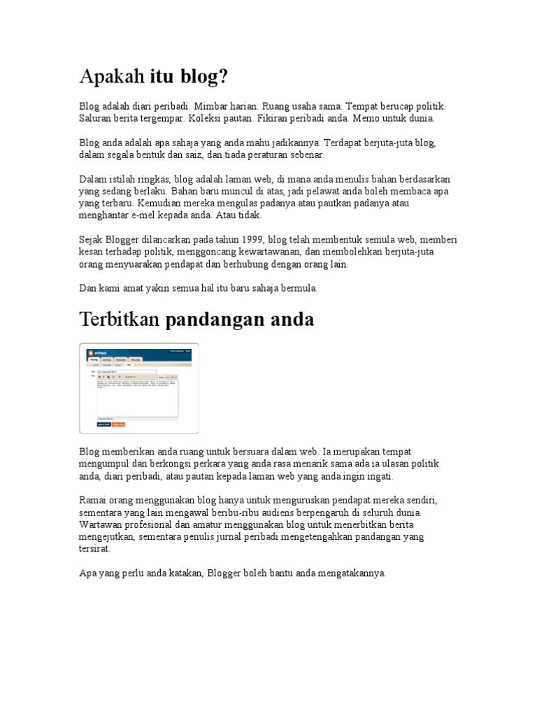 Apakah Itu Blog Pdf