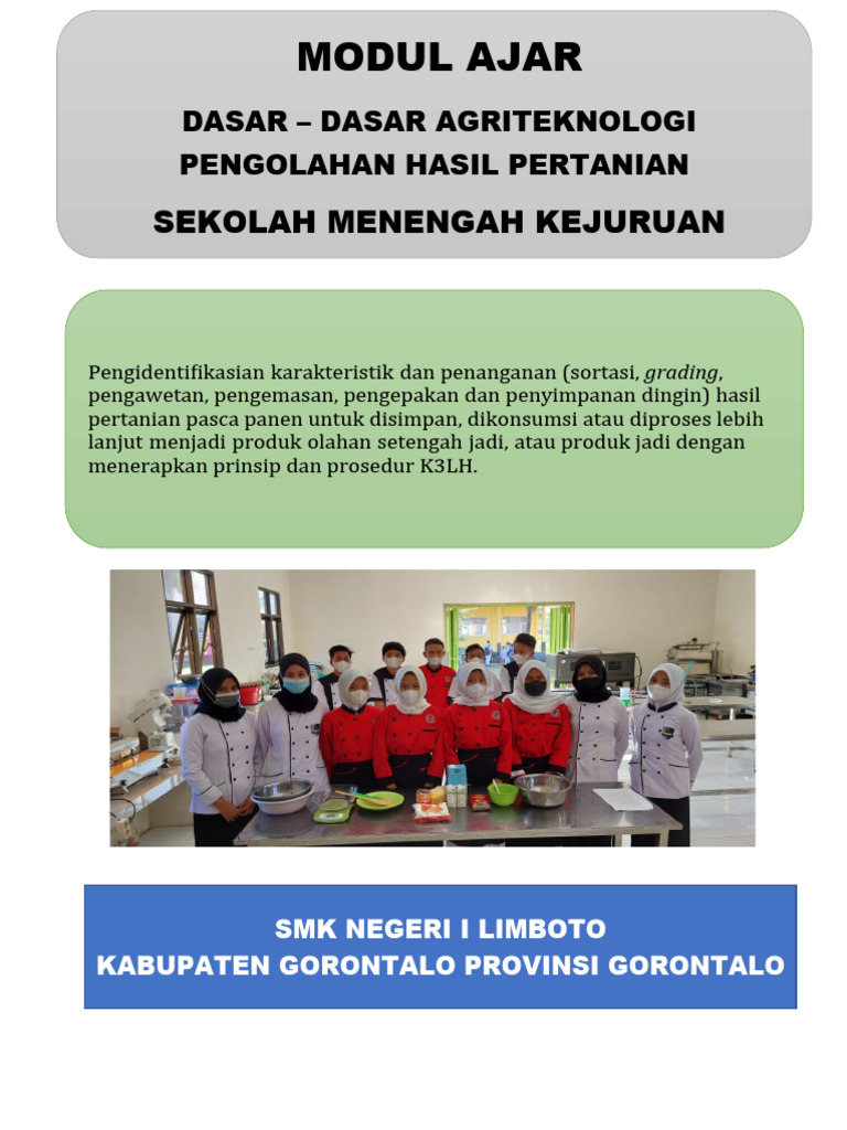Modul Ajar Agriteknologi SMK APHP | PDF