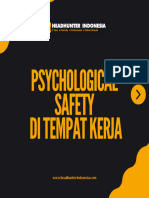 Psychological Safety Di Tempat Kerja