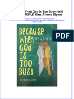 Download ebook Because When God Is Too Busy Haiti Me The World Gina Athena Ulysse online pdf all chapter docx epub 