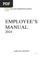 Employees Manual 2024