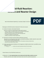 Fluid Fluid Reaction Kinetics