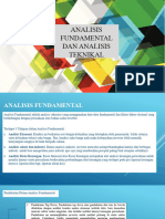 ANALISIS FUNDAMENTAL DAN ANALISIS TEKNIKAL