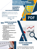 PPT, Solicitud de Investigación de Mercados y Costos de La Investigación de Mercados - Arnold Quisocala