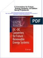 Download Dc%E2%80%95Dc Converters For Future Renewable Energy Systems 1St Edition Neeraj Priyadarshi online ebook  texxtbook full chapter pdf 