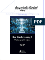 Download Data Structures Using C A Practical Approach For Beginners 1St Edition Jagtap online ebook  texxtbook full chapter pdf 