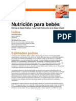 Nutricion para Bebes