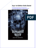 Ebook Depraved Boys 1St Edition Sofia Daniel Online PDF All Chapter