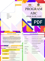 Template buku program percuma tema belbagai bentuk warna warni